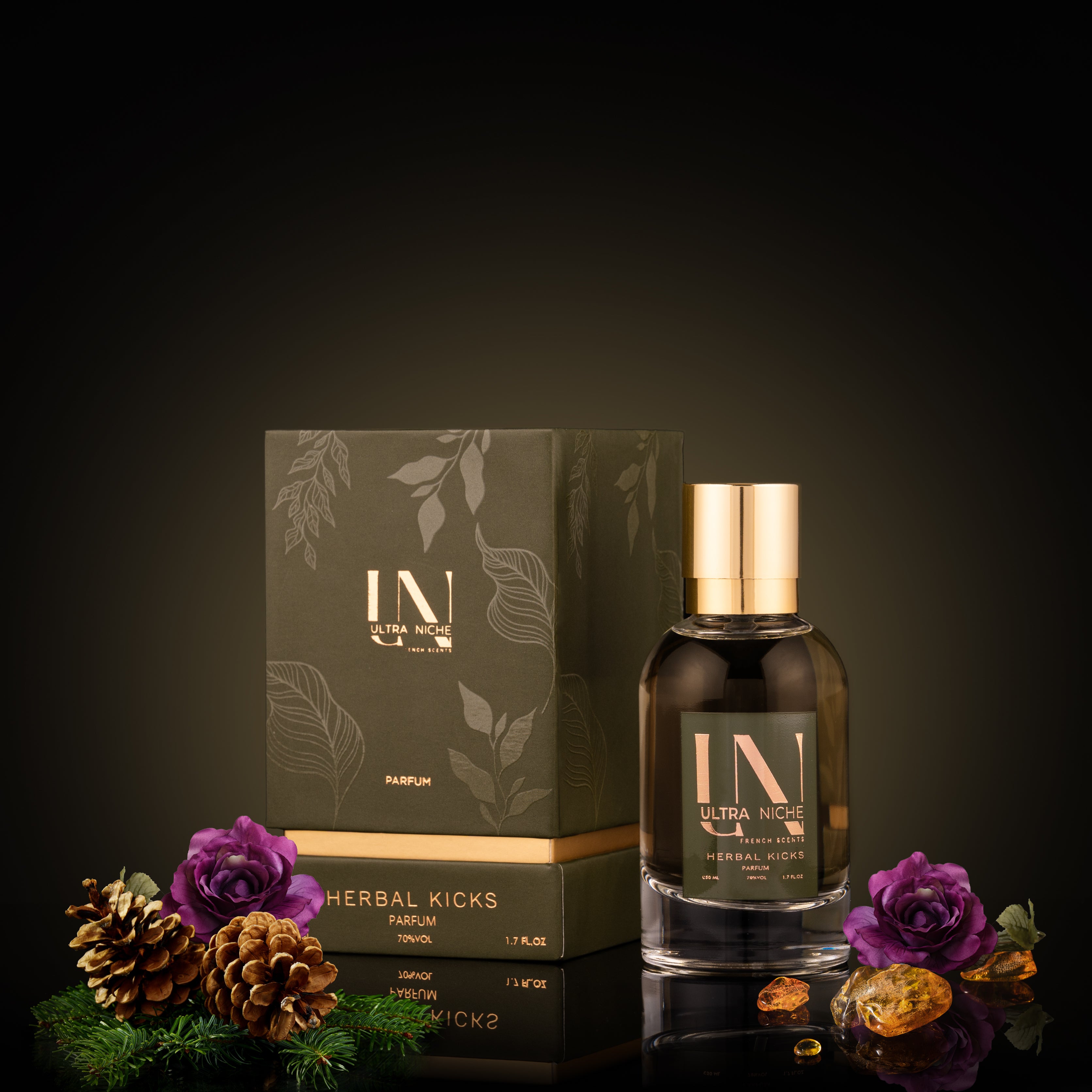 Ultra Niche Perfumes Herbal Kicks Extrait De Parfums 50ML